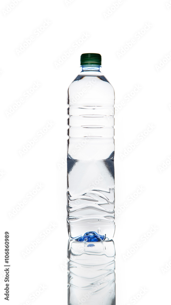 Bottle of water isolated on a white background Bottle of water isolated on a white background