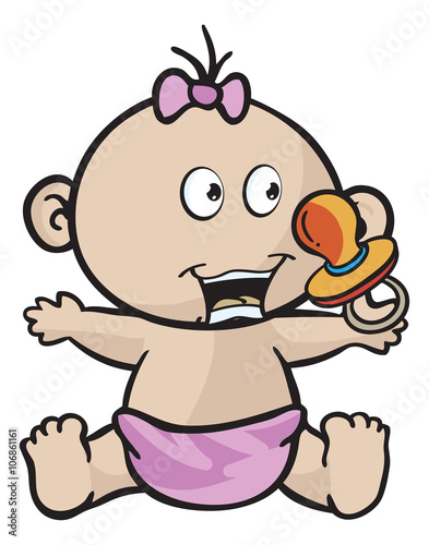 human emotions in a little baby