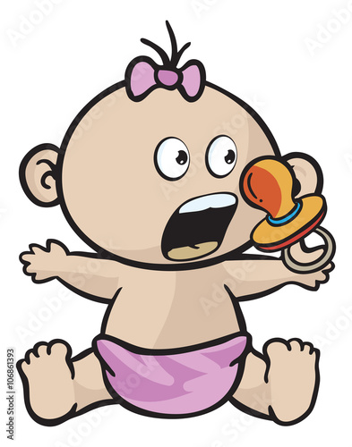 human emotions in a little baby
