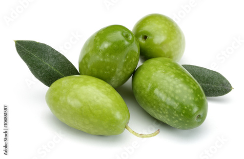 Green olives 