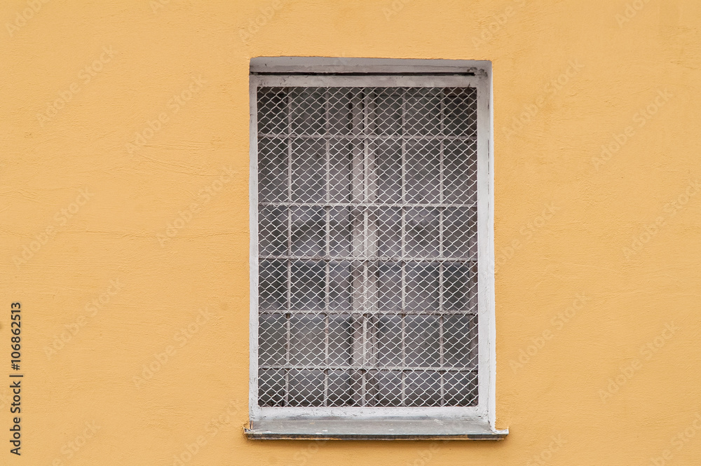 window, bricks Old house