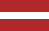 Latvian flag.