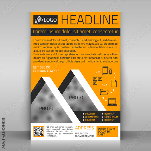Business flyer.