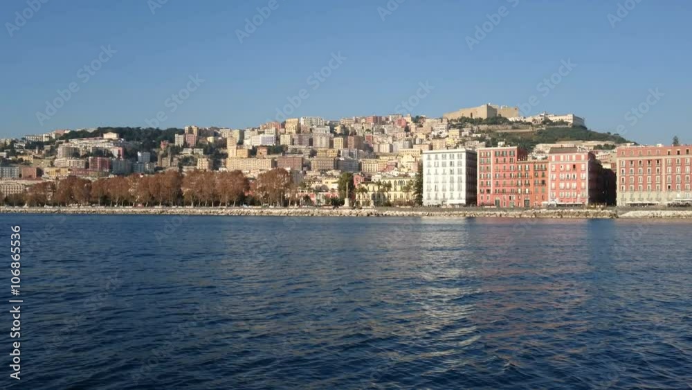 Buildings facing the seafront of Naples, Italy, seen from the sea
Buildings facing the seafront of Naples, Italy, seen from the sea