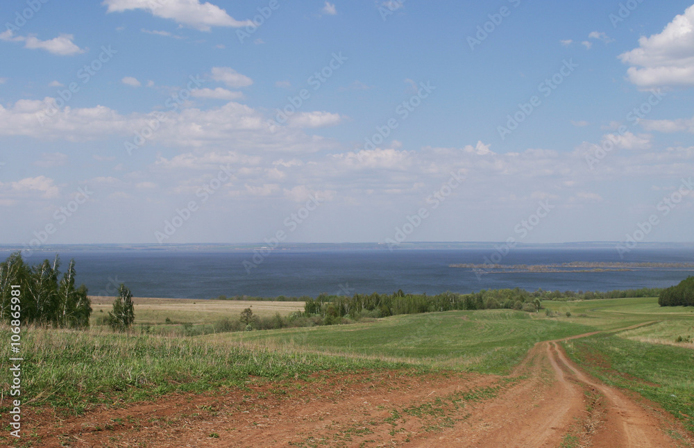 Obraz premium summer landscape
