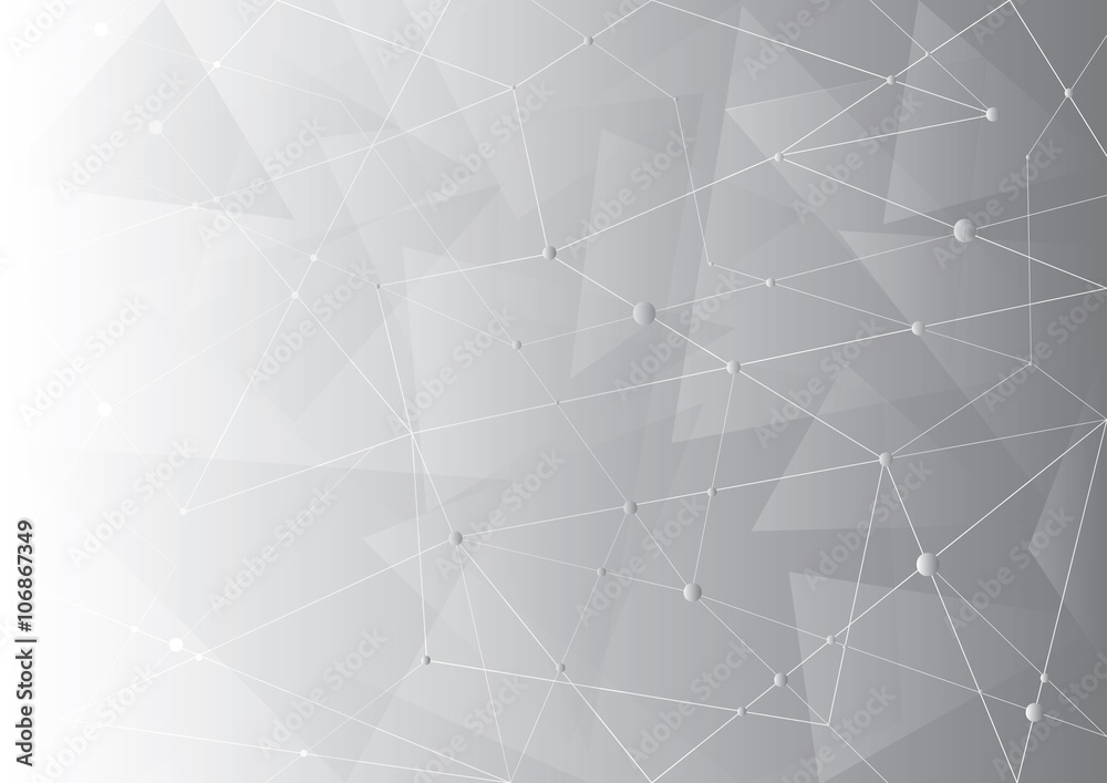 the abstract technology line background