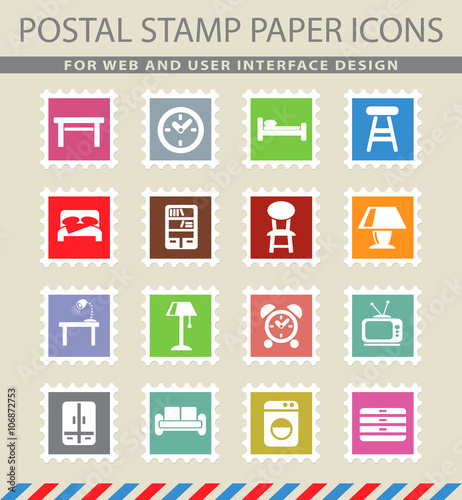 Furniture simply icons