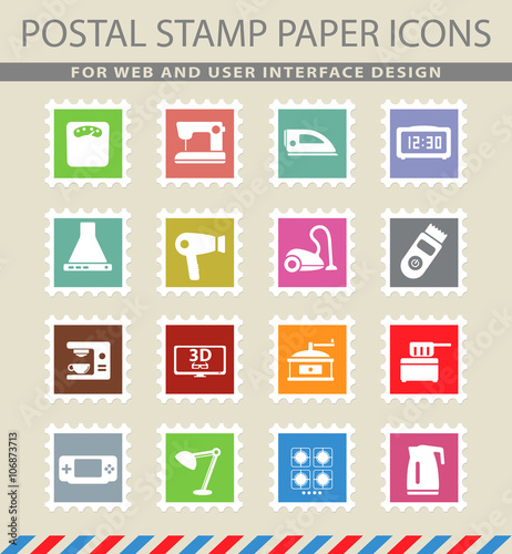 Home applicances simply icons