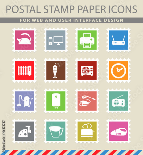 Home applicances simply icons