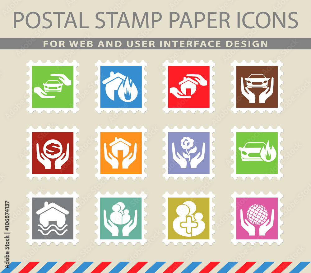 Insurance simply icons Insurance simply icons