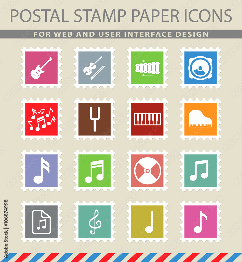 music icon set