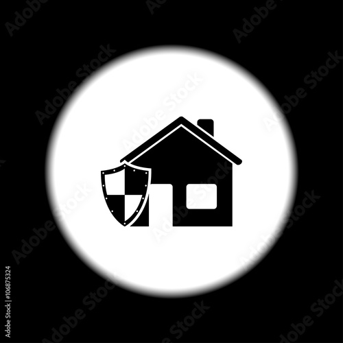 house shield  icon
