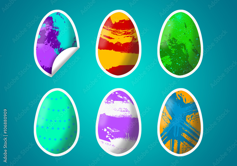 happy easter illustration happy easter illustration