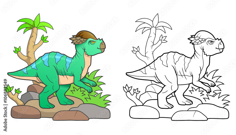 Naklejka premium dinosaur 