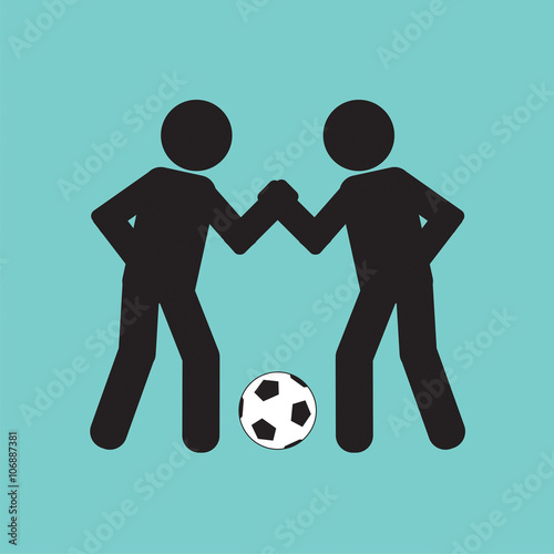 Fair Play Sport Sign Vector Illustration.