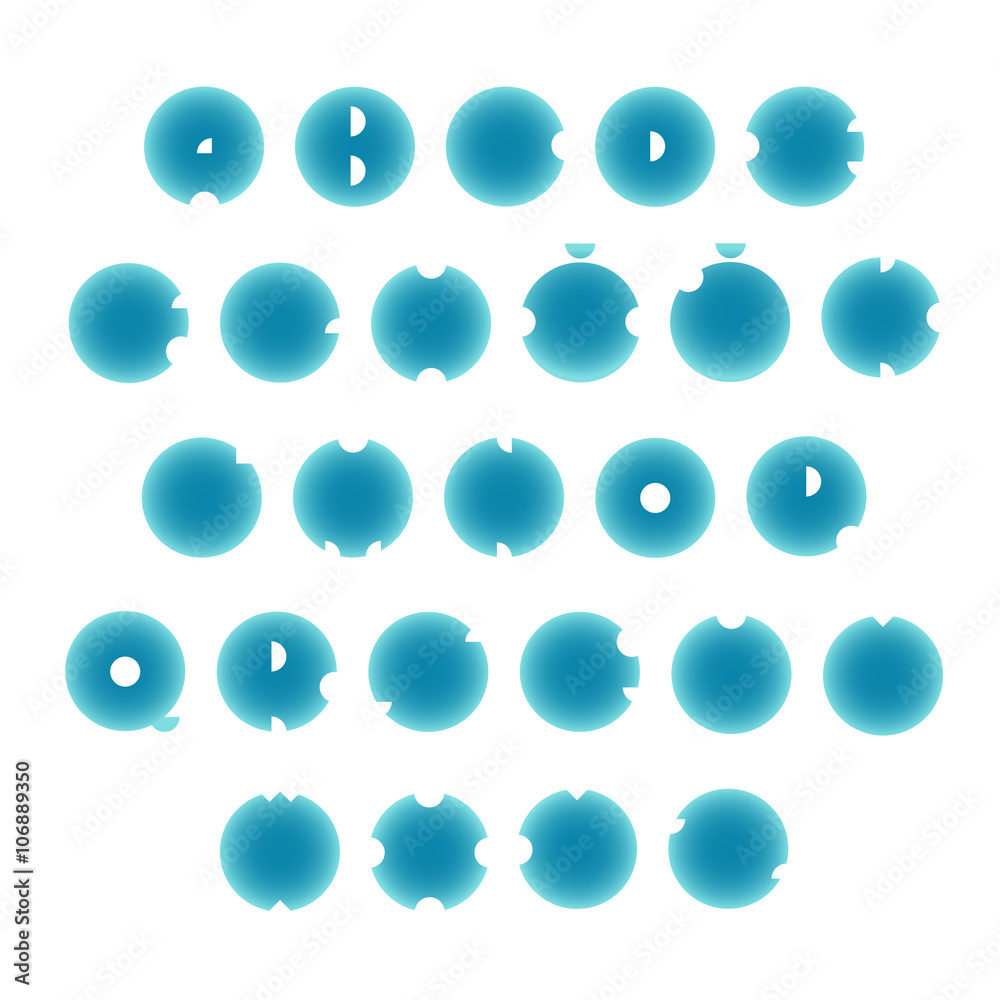 Circular font Circular font
