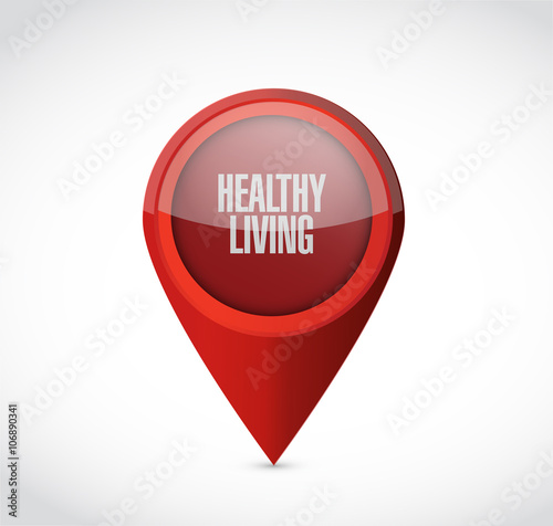 healthy living pointer sign concept Free Download healthy living pointer sign concept - GFXLoad