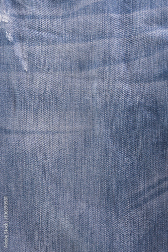 background shabby blue jeans texture crumpled tissue
