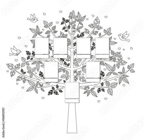 Arbre généalogique à dessiner-2
