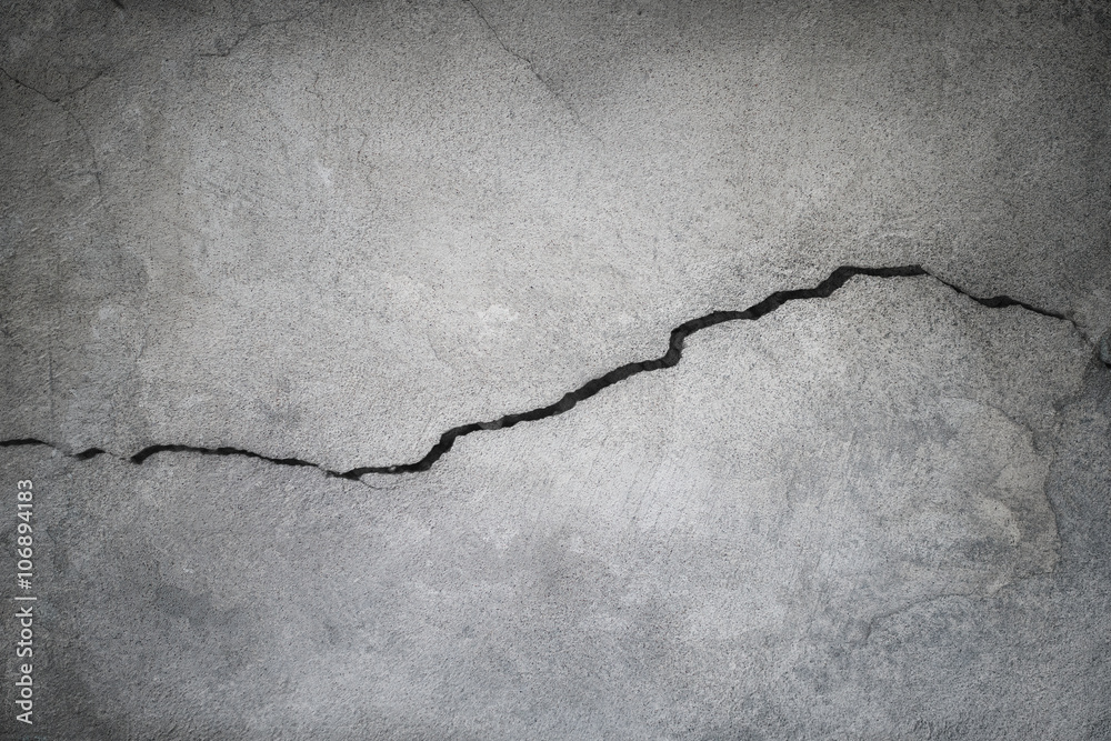 Fototapeta premium Pęknięty Beton Tło