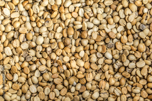 Dry coffee bean