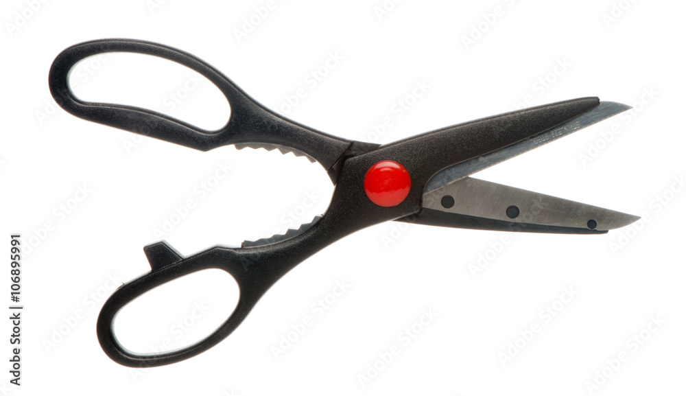 Kitchen Shears on White Kitchen Shears on White