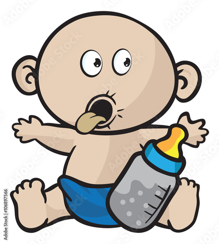 human emotions in a little baby