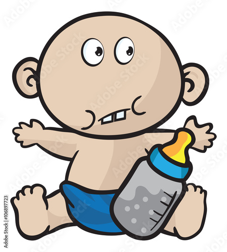 human emotions in a little baby