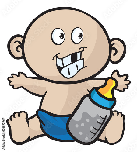 human emotions in a little baby