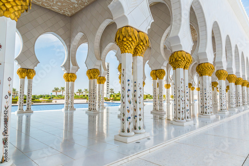 Obraz na plátně Sheikh Zayed Grand Mosque