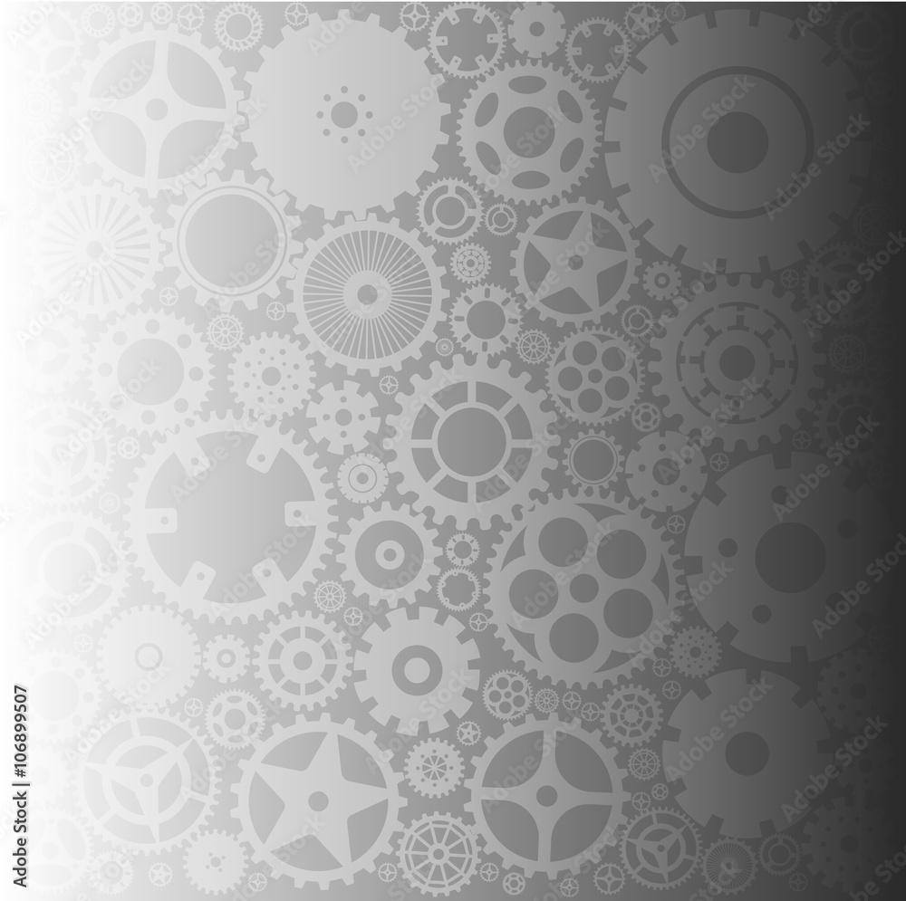 Background with gears