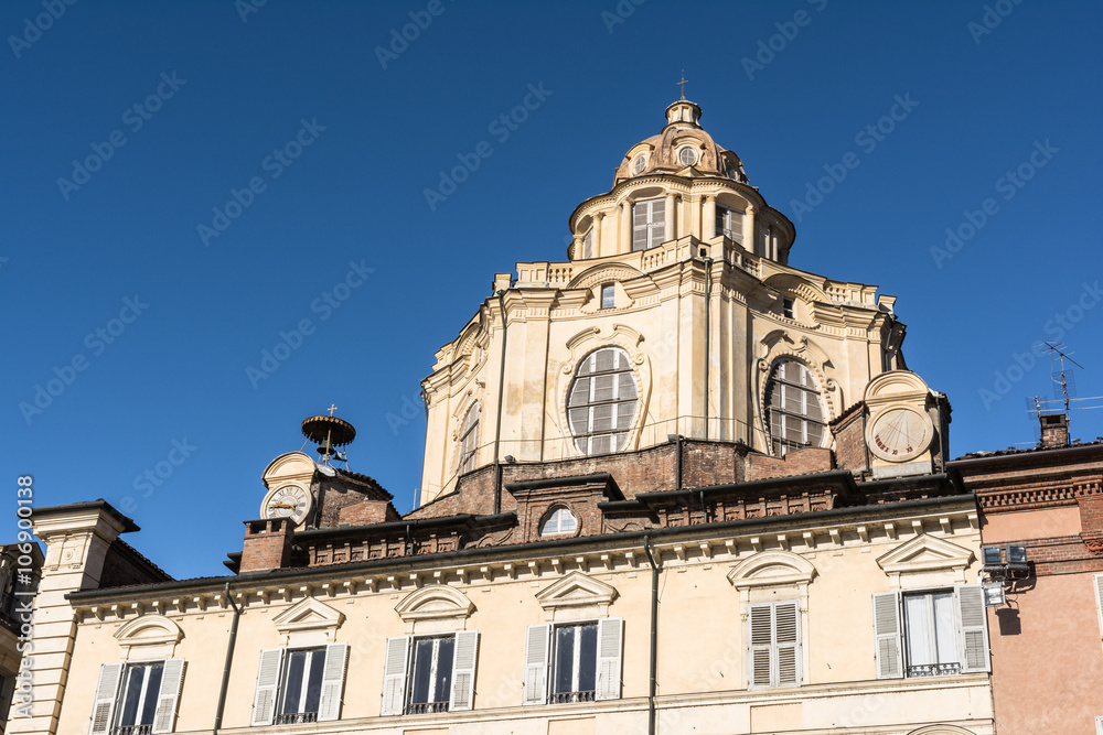San Lorenzo Church in Turin, Italy
