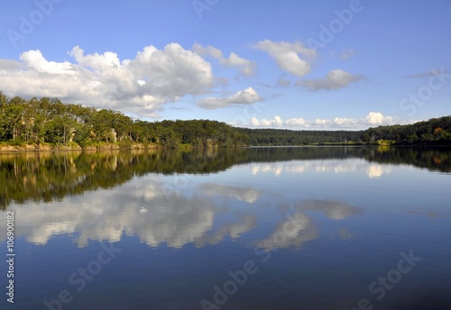scenery along the Shoalhaven River near Nowra, New South Wales, Australia