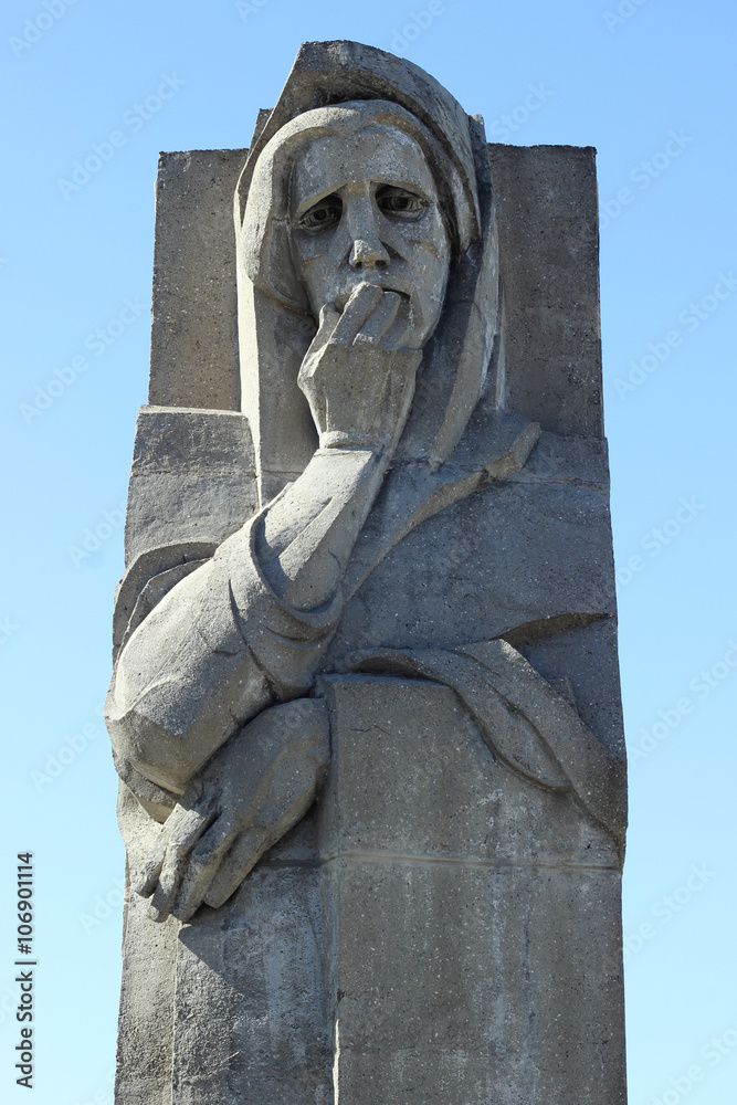Monument of the grieving mothers. The Monument Of Glory.