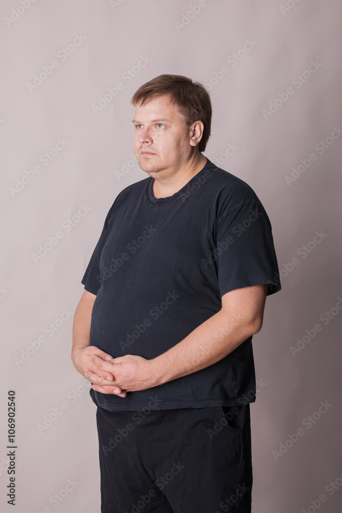 a fat man a fat man