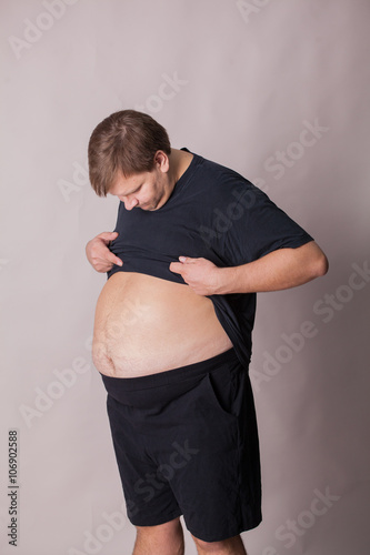 a fat man 