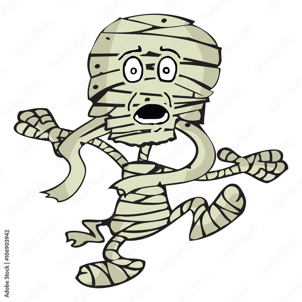 mummy cartoon mummy cartoon