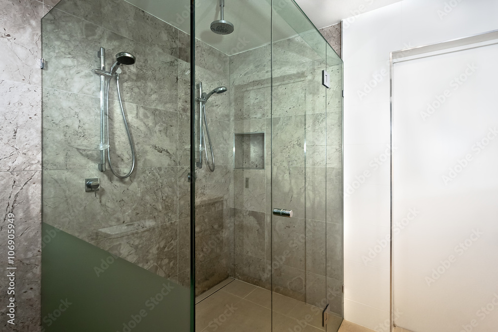 custom made wallpaper toronto digitalLuxury bathroom shower area of modern house or hotel