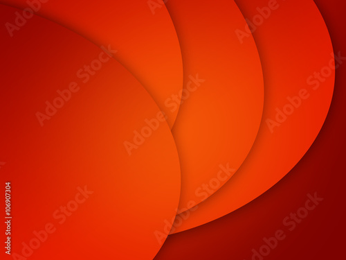 Soft orange background with gradient circles