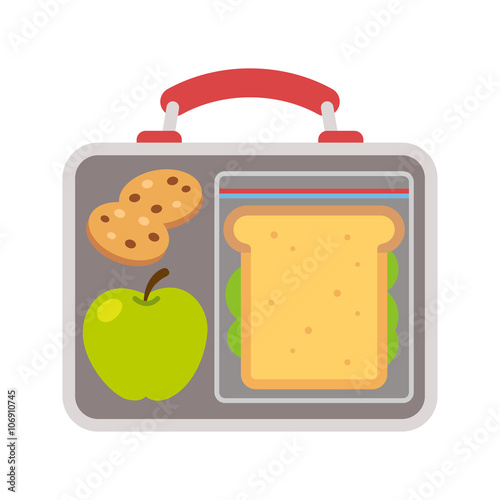 School lunch food