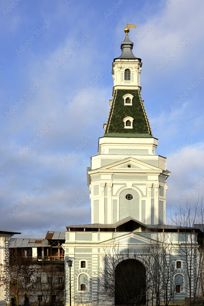 Architectural Ensemble of the Trinity Sergius Lavra in Sergiev Posad. Pilgrim Tower (1778)