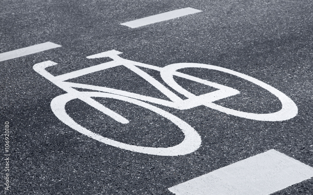 Obraz premium Radweg