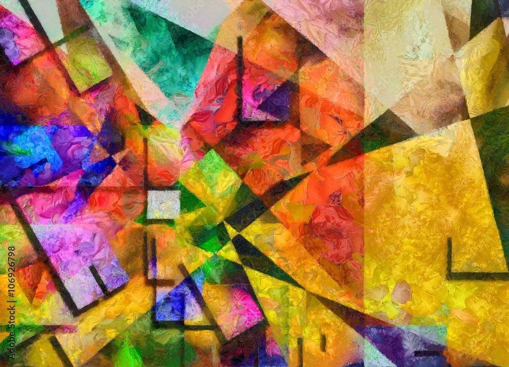 Fototapeta premium Angular Abstract