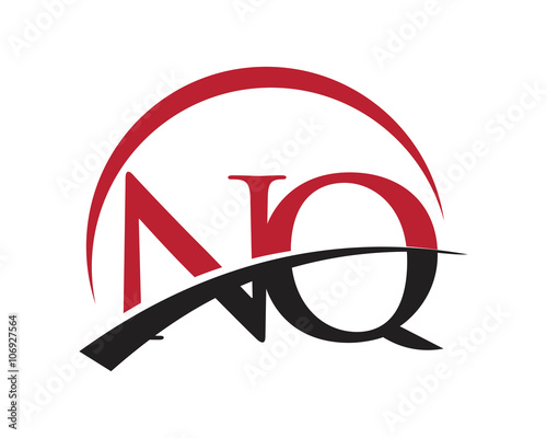 NQ red letter logo swoosh