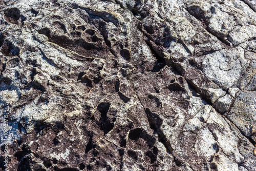 textura de rocha.