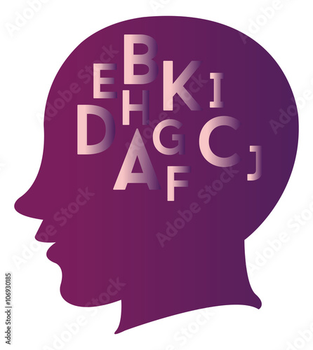 intellectual thought vector icons