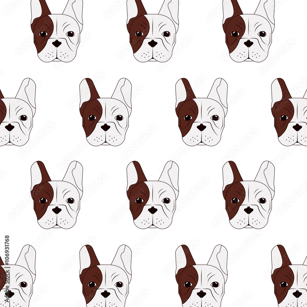 French bulldog design , vector illustration French bulldog design , vector illustration