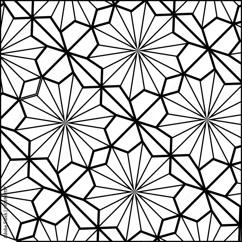 Geometric background design Geometric background design