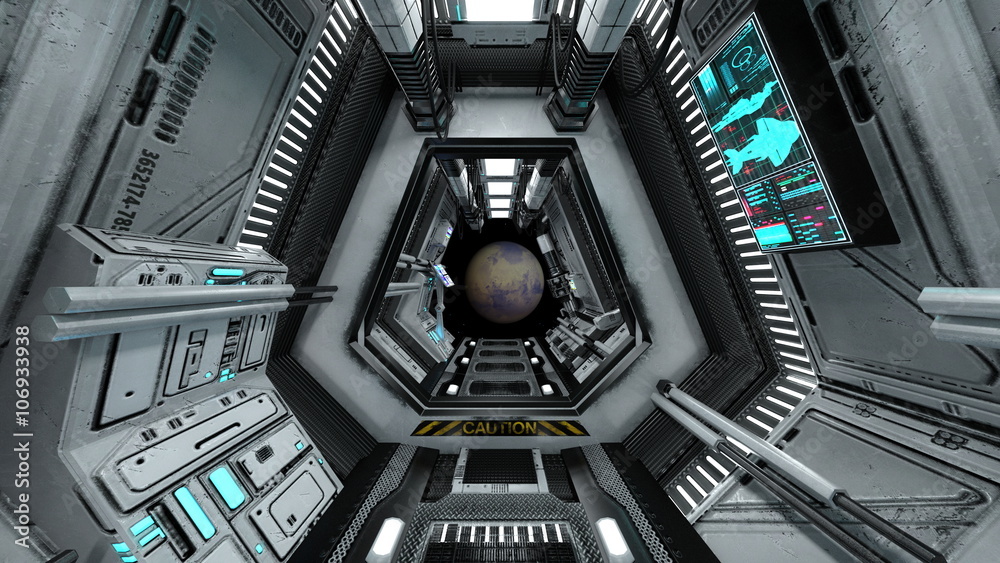 Fototapeta premium 宇宙ステーション