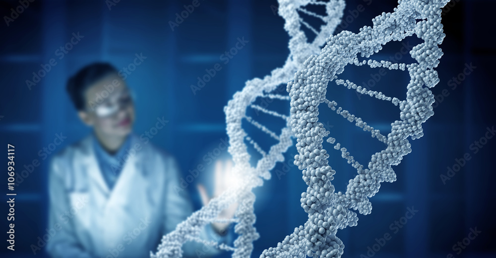 Woman science technologist in laboratory Woman science technologist in laboratory